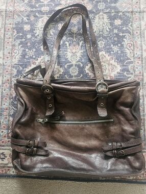 Vintage Gianni Conti Brown Leather Purse.